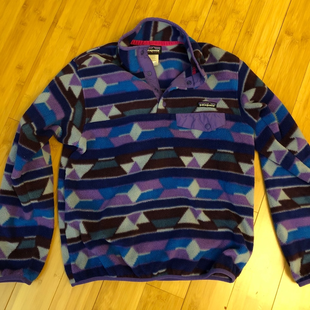 RARE patagonia aztec pullover